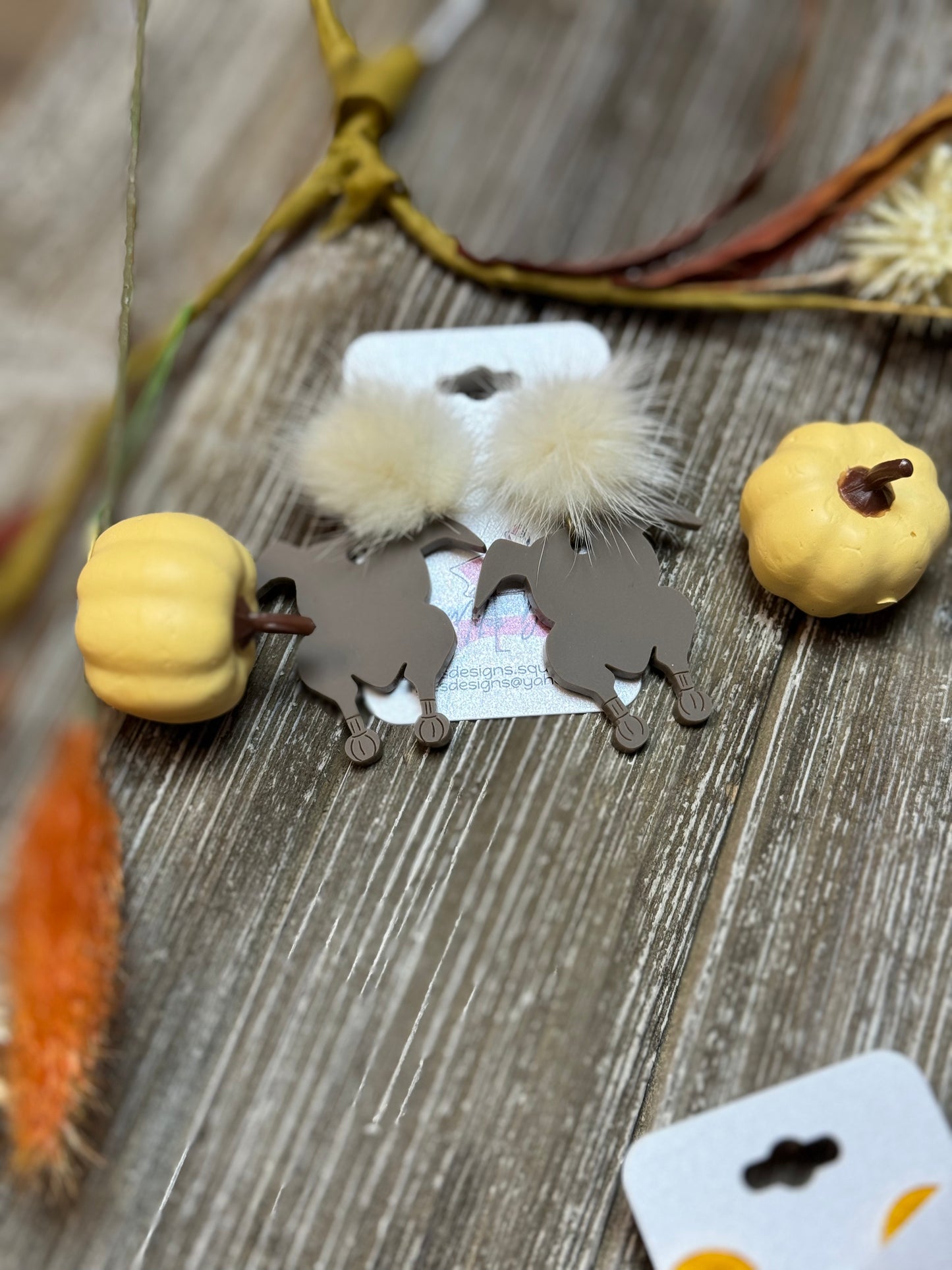 š¦š Get Festive with Thanksgiving Turkey Shaped Earrings! šš¦