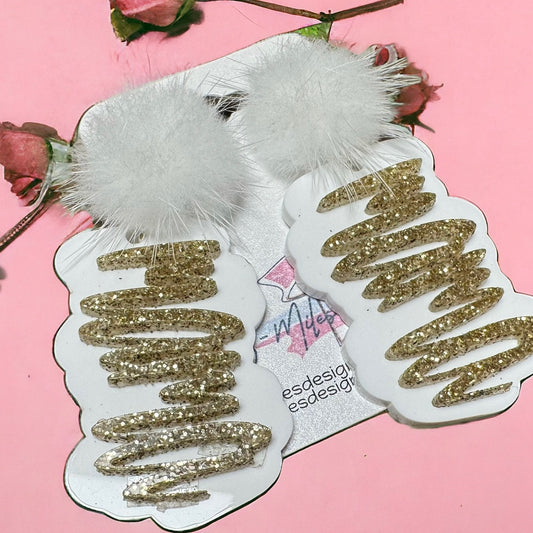 MAMA Acrylic Earrings - Trendy and Stylish Statement Jewelry for Moms - Mother's Day Gift
