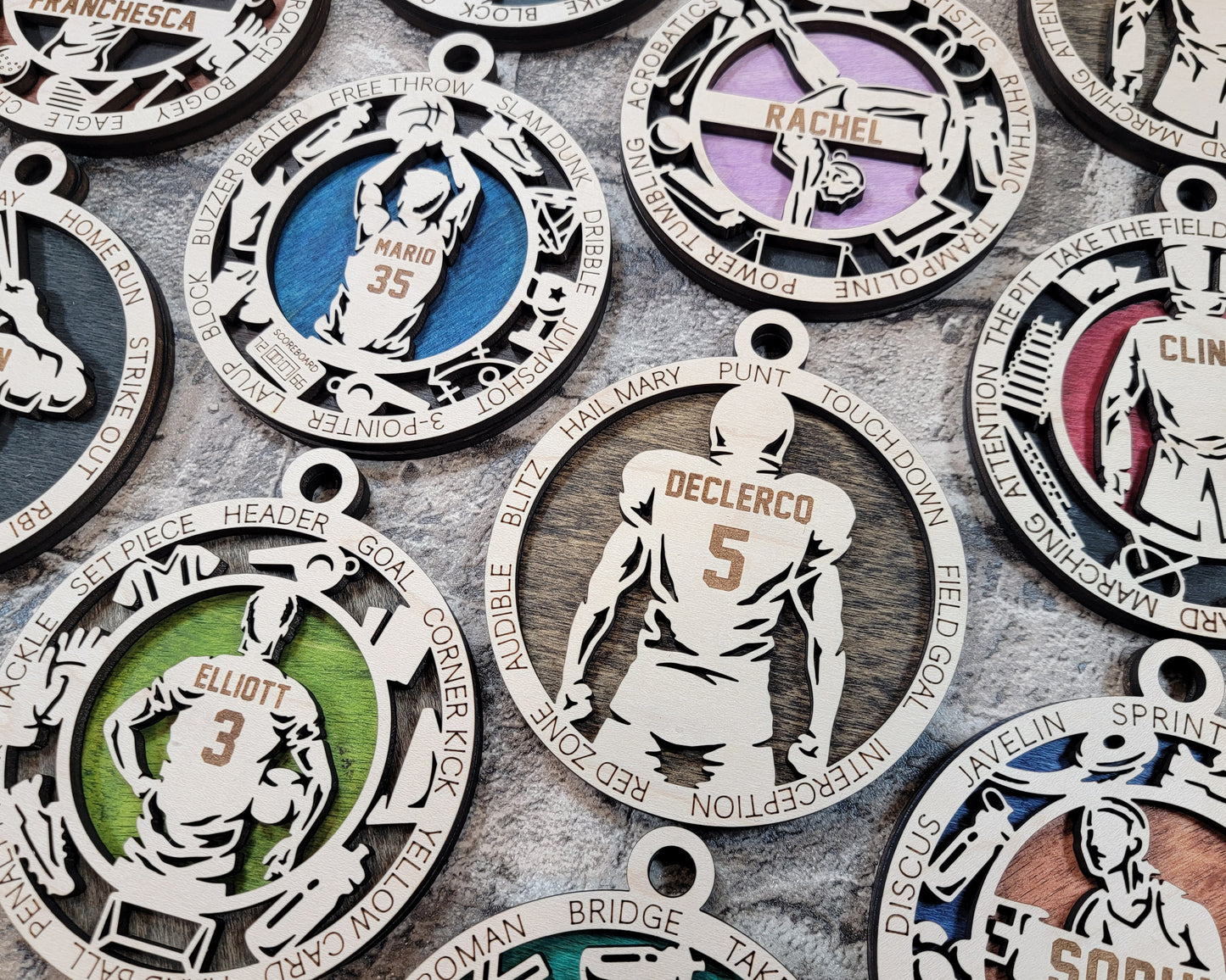 Stadium Series Football Ornaments- Free Shipping