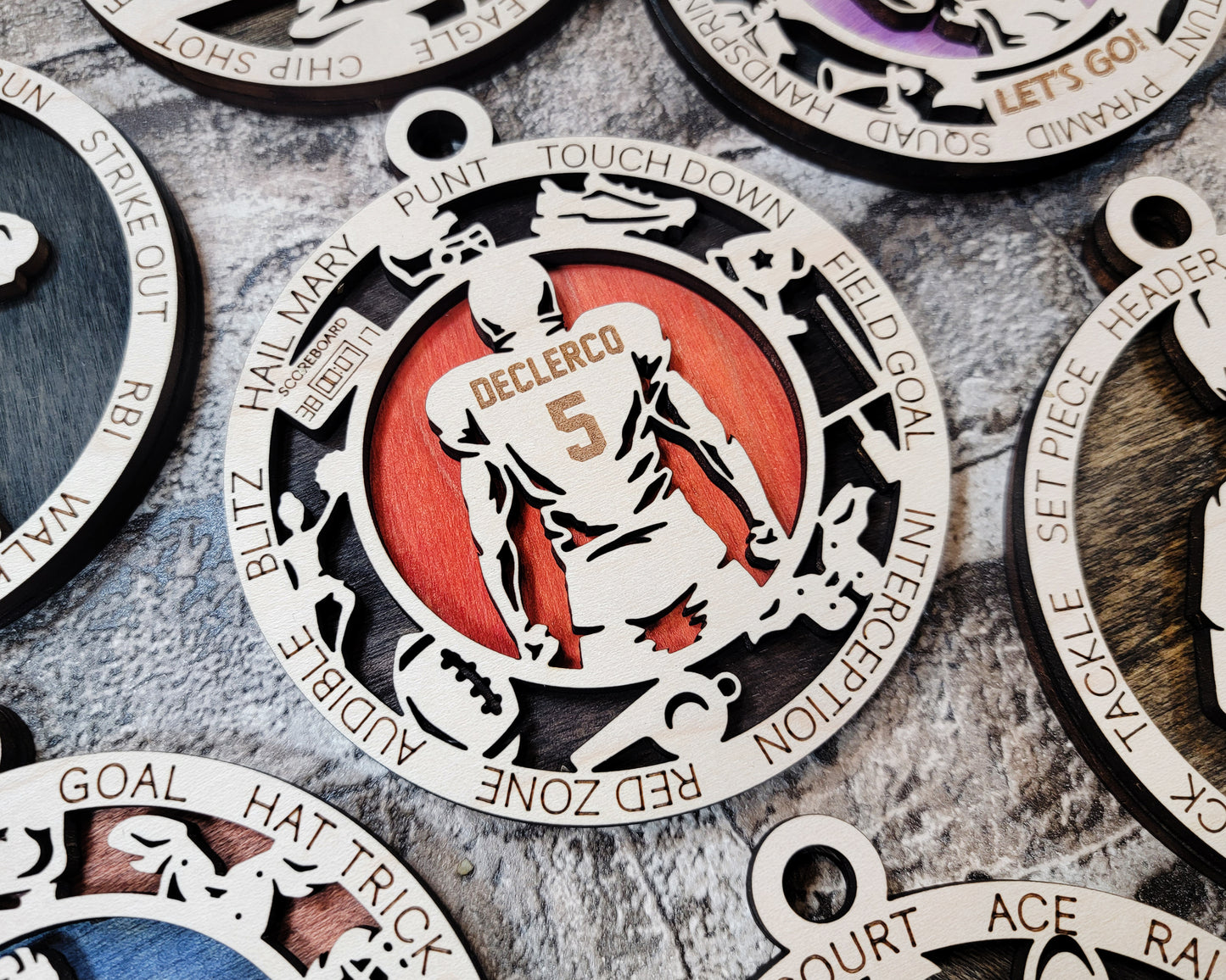 Stadium Series Football Ornaments- Free Shipping