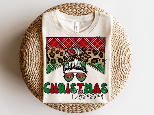 🎄 Unleash Your Inner Elf with Our "Christmas Obsessed" T-Shirt! 🎅